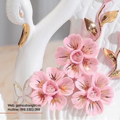Tượng Đôi Thiên Nga Hạnh Phúc